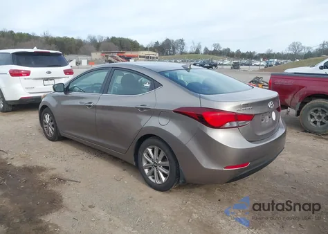 2015 Hyundai Elantra Se from USA, damaged, VIN 5NPDH4AE1FH585744